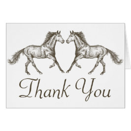 Westerne dank voor het Hoefijzer van paarden