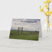 Westerne de verjaardagskaart van de Wijsheid Kaart (Gele Bloem)