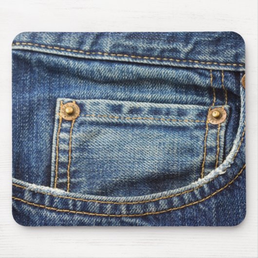 Westerne Denim Jeans Muismat (Voorkant)
