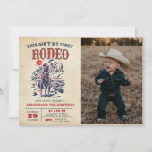 Westerne  Desert Rodeo 2e verjaardag foto Kaart (Voorkant)