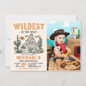 Westerne  Desert Rodeo 3e verjaardag foto Kaart (Voorkant)