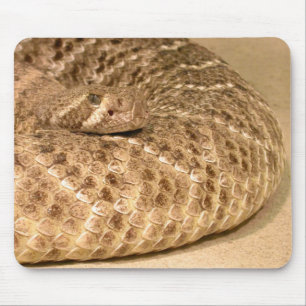 westerne diamondback ratelslang muismat