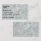 Westerne Diamondback Rattlesnake Visitekaartje (Voorkant / Achterkant)