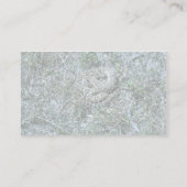 Westerne Diamondback Rattlesnake Visitekaartje (Achterkant)