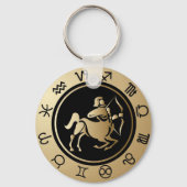 Westerne dierenriem - Boogschutter Sleutelhanger (Voorkant)