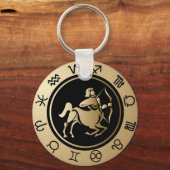 Westerne dierenriem - Boogschutter Sleutelhanger (Voorkant)