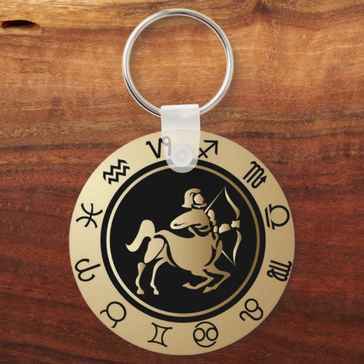 Westerne dierenriem - Boogschutter Sleutelhanger (Voorkant)