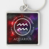 Westerne dierentuin van de  sterrendierentuin sleutelhanger (Voorkant)