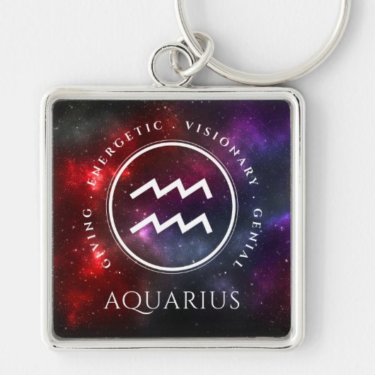 Westerne dierentuin van de  sterrendierentuin sleutelhanger (Voorkant)