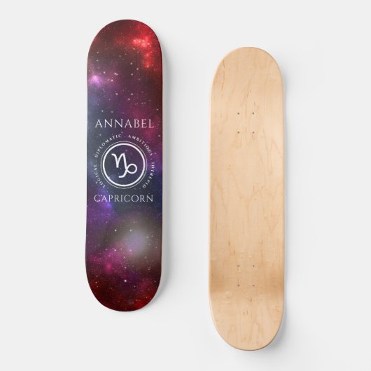 Westerne dierentuin van Starfield Capricorn Goat Persoonlijk Skateboard (Voorkant)