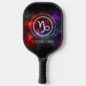 Westerne dierentuin van Starfield Capricorn Goat Pickleball Paddle (Achterkant)