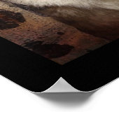 Westerne droomvanger indianenwolf poster (Hoek)