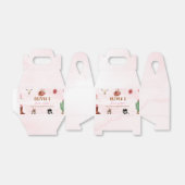 Westerne eerste rodeo cowgirl verjaardagsgunst box bedankdoosjes (Uitgevouwen)