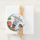 Westerne eerste Rodeo paardenstal 1e verjaardagsfe Bedankjes Labels (In situ)