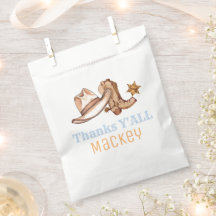 Westerne eerste Rodeo verjaardagsfeestje papier Bo