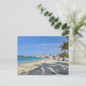 Westerne Esplanade Beach Briefkaart (Staand voorkant)
