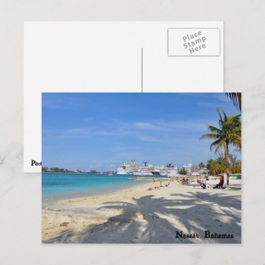 Westerne Esplanade Beach Briefkaart (Voorkant / Achterkant)