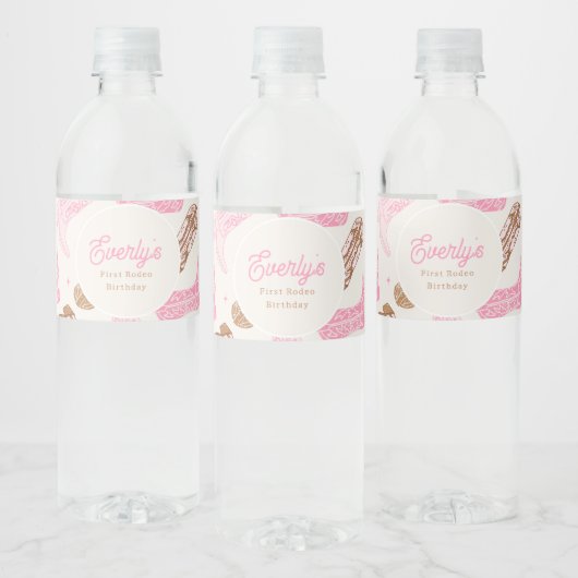 Westerne etiketten van de waterfles (Flessen)