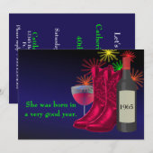 Westerne feestboten en wijngaarden kaart (Voorkant / Achterkant)