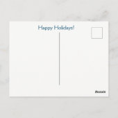 Westerne feestdag in Cowboy en Cowgirl Briefkaart (Achterkant)