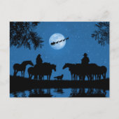 Westerne feestdag in Cowboy en Cowgirl Briefkaart (Voorkant)