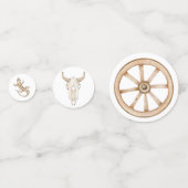 Westerne feestdag van Rodeo Confetti (Achterkanten)