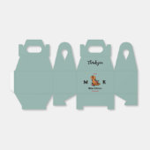 Westerne Floral Cowboy Boot Boho Country Weddensch Bedankdoosjes (Uitgevouwen)