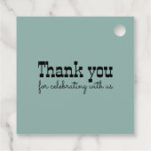 Westerne Floral Cowboy Pet Rustic Country Wedding Bedankjes Labels (Achterkant)