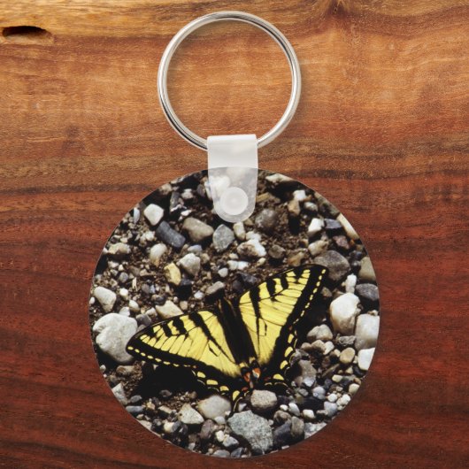 Westerne gele moerstaart (4) sleutelhanger (Voorkant)