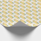 Westerne Gele Rose uit Texas Cadeaupapier (Hoek)