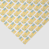 Westerne Gele Rose uit Texas Tissuepapier (Detail)