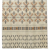 Westerne Geo Tribal Douchegordijn (Voorkant)
