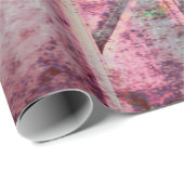 Westerne gespleten textuur Rustic Blauwgroen Bull  Cadeaupapier (Rol Hoek)