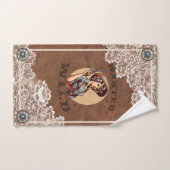 Westerne Gezocht en Wild Cowgirl Handdoek (Handdoek)