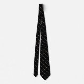 Westerne Ggloeiende Cowboy Spurs Print Necktie Stropdas (Achterkant)