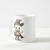 Westerne Ghost Rider Design Koffiemok (Voorkant links)