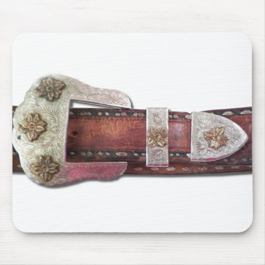 Westerne gordel sluiting muismat (Voorkant)