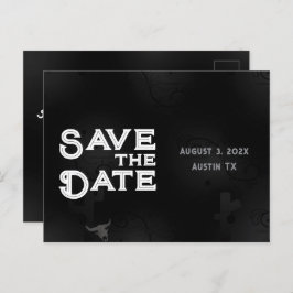Westerne gotiek Save the Date Briefkaart