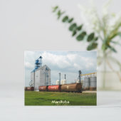 Westerne graan briefkaart (Staand voorkant)