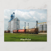 Westerne graan briefkaart (Voorkant)