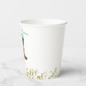 Westerne Green Hunter Charra Mis Quince Paper Cup Papieren Bekers (Achterkant)