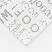 Westerne grens met Kerstmis van Collie Lover Fleece Deken (Hoek)