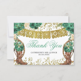 Westerne groene Hunter Charra Hartelijk dank Bedankkaart