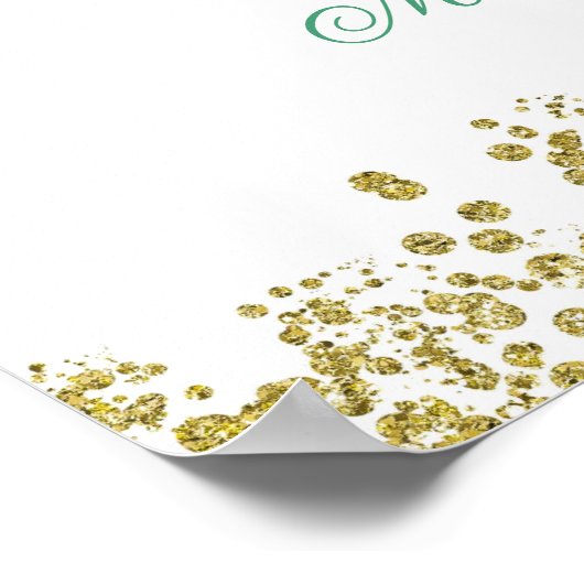 Westerne groene Hunter Charra Welkomstteken Poster (Hoek)