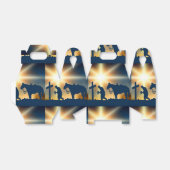 Westerne gunst geschenkdoos cowboy gebed bedankdoosjes (Uitgevouwen)