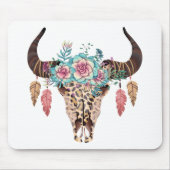 Westerne handleiding Floral Bull Muismat (Voorkant)