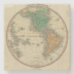 Westerne Hemisfeer 16 Stenen Onderzetter