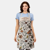 Westerne Herfst Harvest Thanksgiving Cooking Squad Schort (Gedragen)