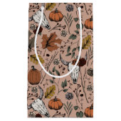 Westerne Herfst oogst en Koe schedels Klein Cadeauzakje (Voorkant)