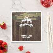 Westerne herten De jacht is voorbij bruiloft Servet (Insitu)